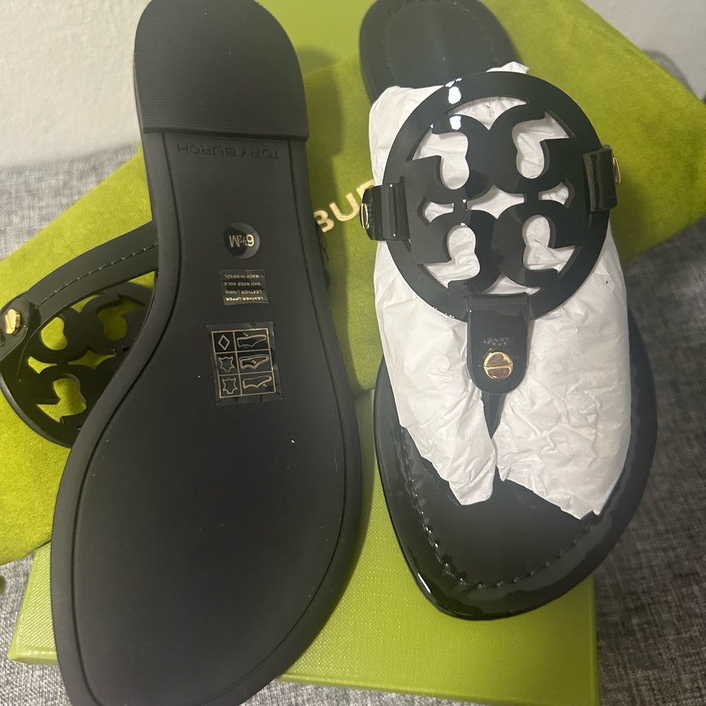 Tory Burch Black Sandals